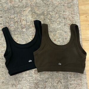 ALO Yoga Wellness Bra Bundle Size Large